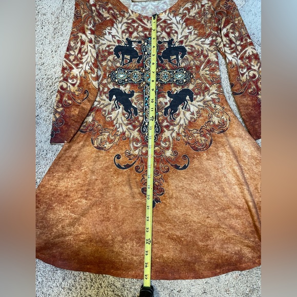 Amma Design Small Tunic with 3/4” sleeve. MADE IN THE USA! - Picture 9 of 11